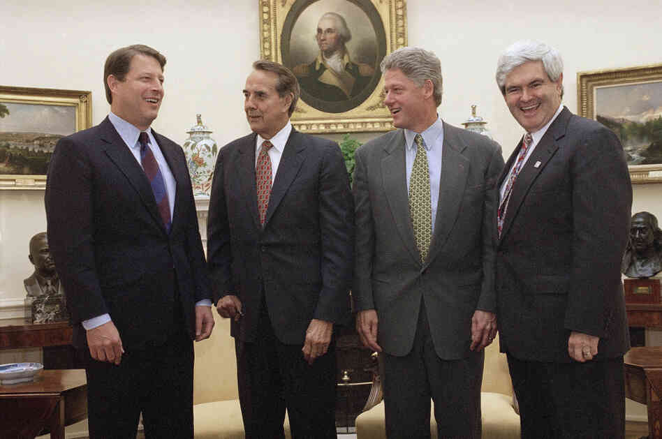 Gore Dole Clinton Gingrich Gore Dole Clinton Gingrich
